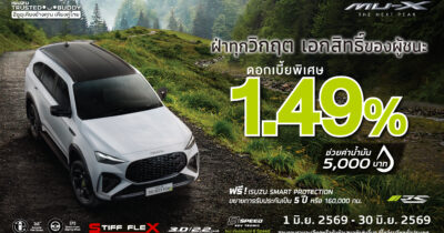 โปรโมชั่น อีซูซุ MU-X RS ราคาพิเศษ มิถุนายน 2569