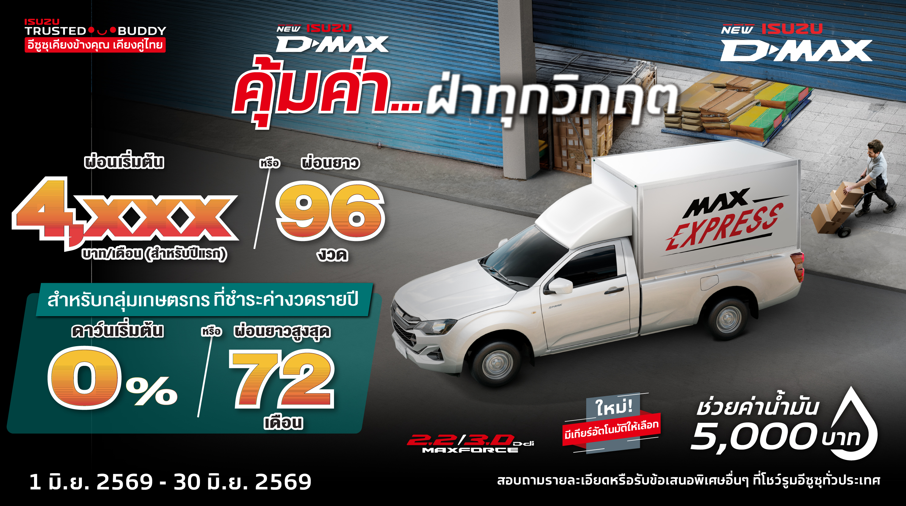 โปรโมชั่น อีซูซุศาลาเชียงใหม่ 7018