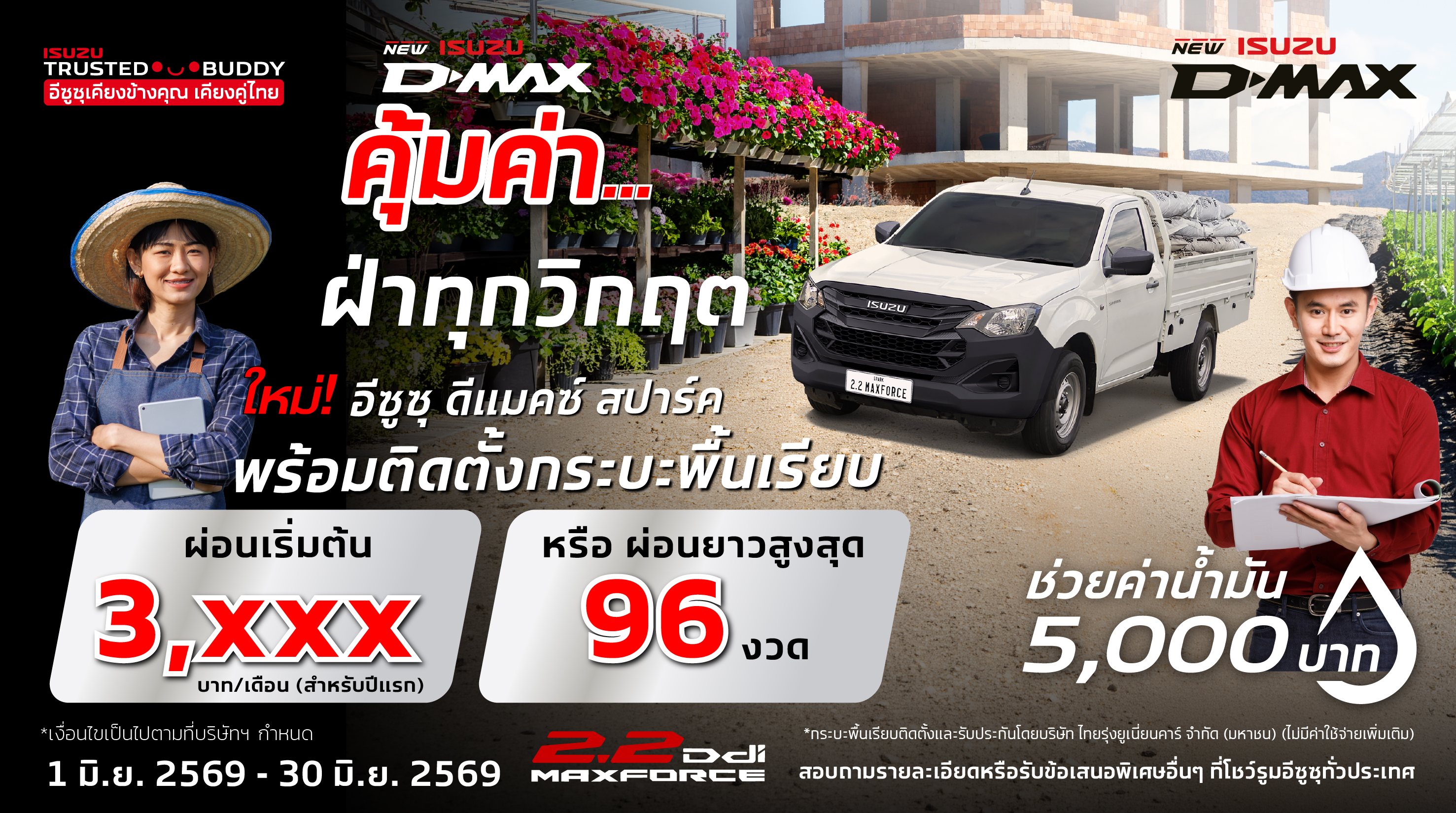 โปรโมชั่น อีซูซุศาลาเชียงใหม่ 7023